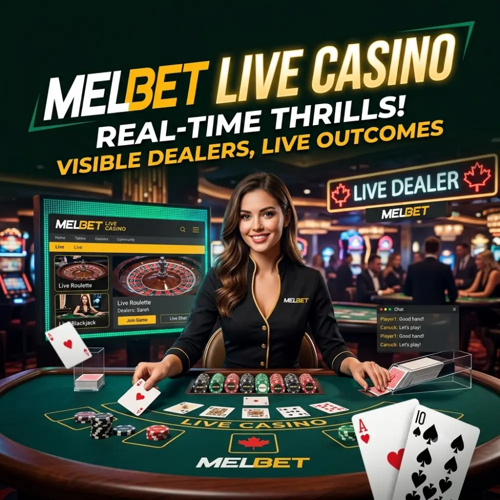 What Is Melbet Live Casino?