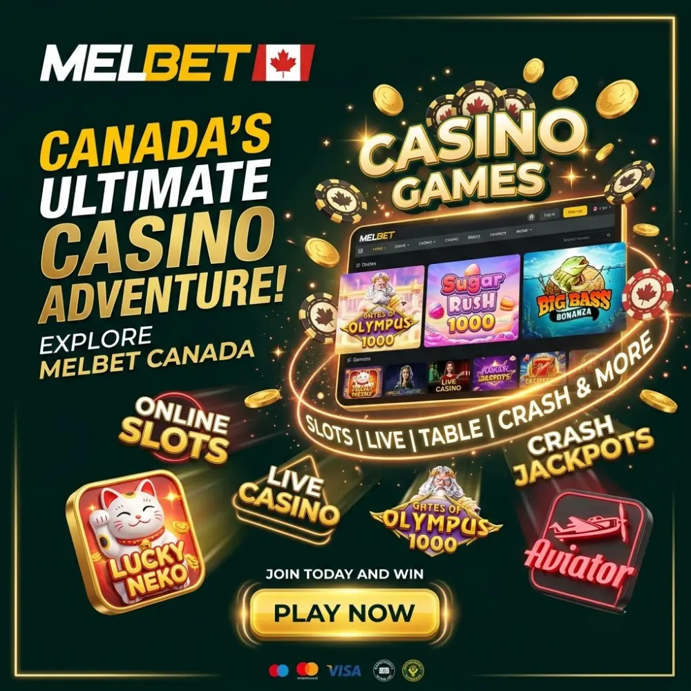 Casino Games Available at Melbet