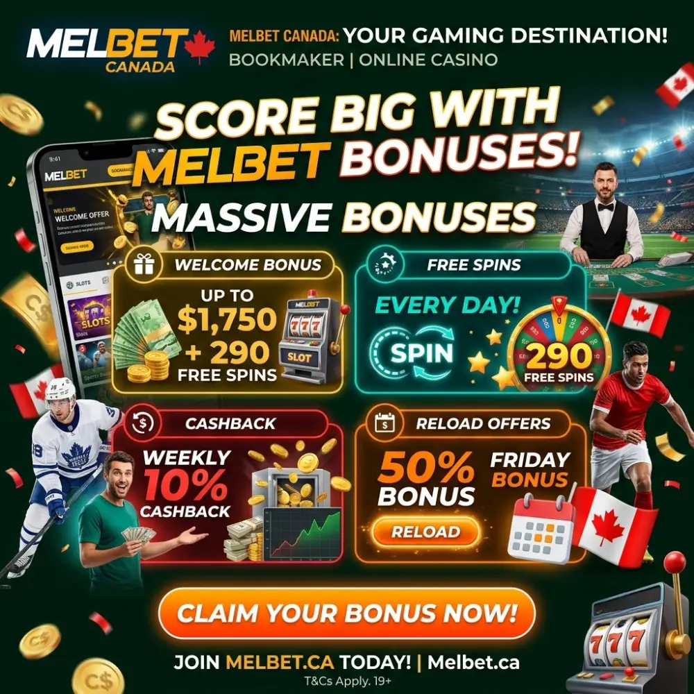 Types of Melbet Bonuses